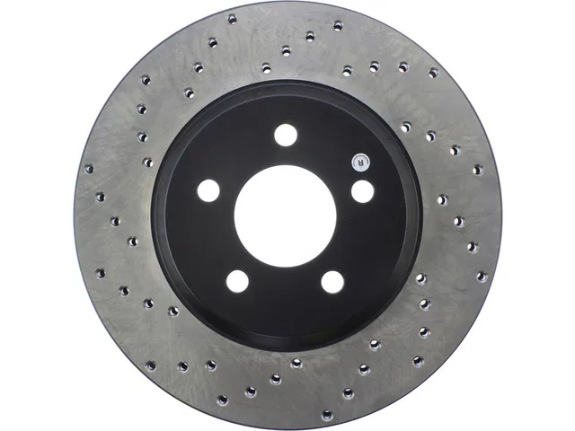 128.61086R – STOP TECH Brake Rotor, Silver E-Coated Alloy Single